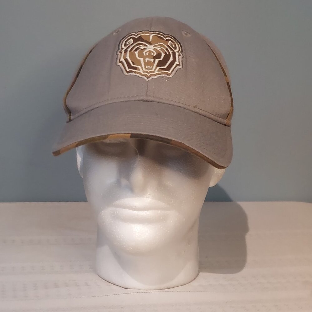 Grey Adidas Missouri State Bears Hat